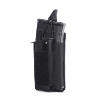 tactical molle pistol mag pouch for glock 9mm 45acp 5 56 m4 mag open top double pistol rifle magazine pouch