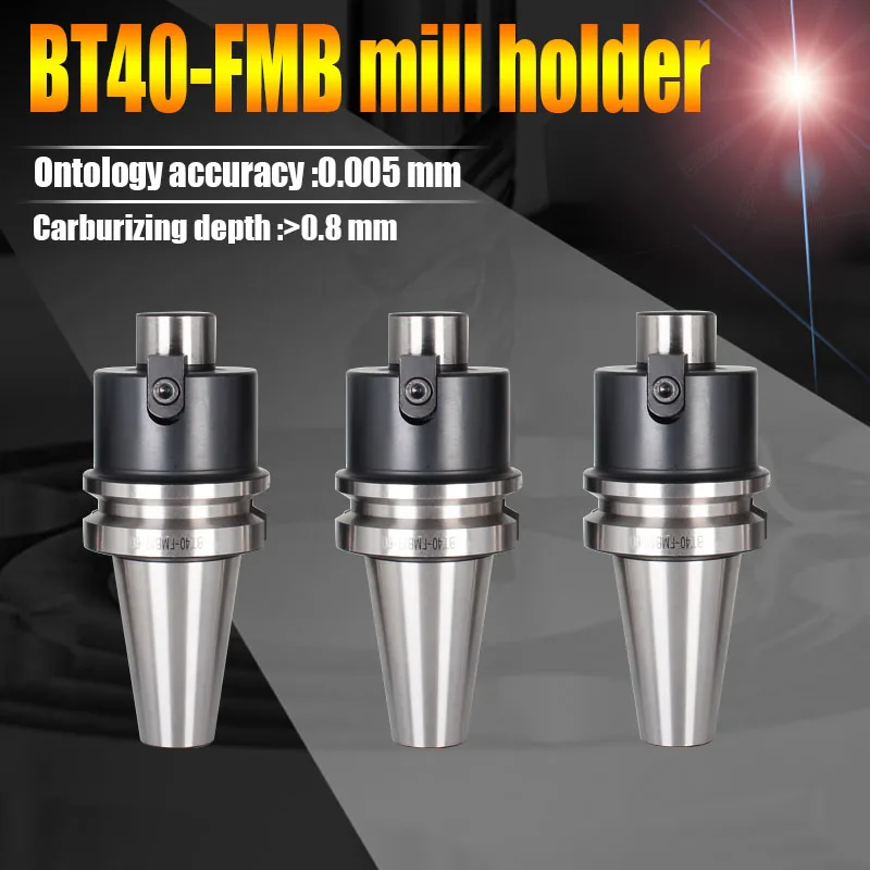 RAP BAP face milling cutter head holder BT40-FMB16-100 BT40-FMB22-45/60/100 BT30-FMB27-45/60 BT40-FMB32-45/60/100 BT40-FMB40-100