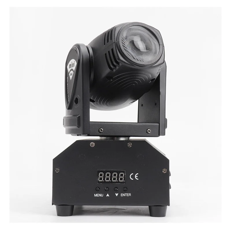 Free Shipping LED Mini 10W Beam Moving Head Light RGBW 4in1 With DMX Control For Disco Party Dj Pub Wedding Stage LED Beam Light