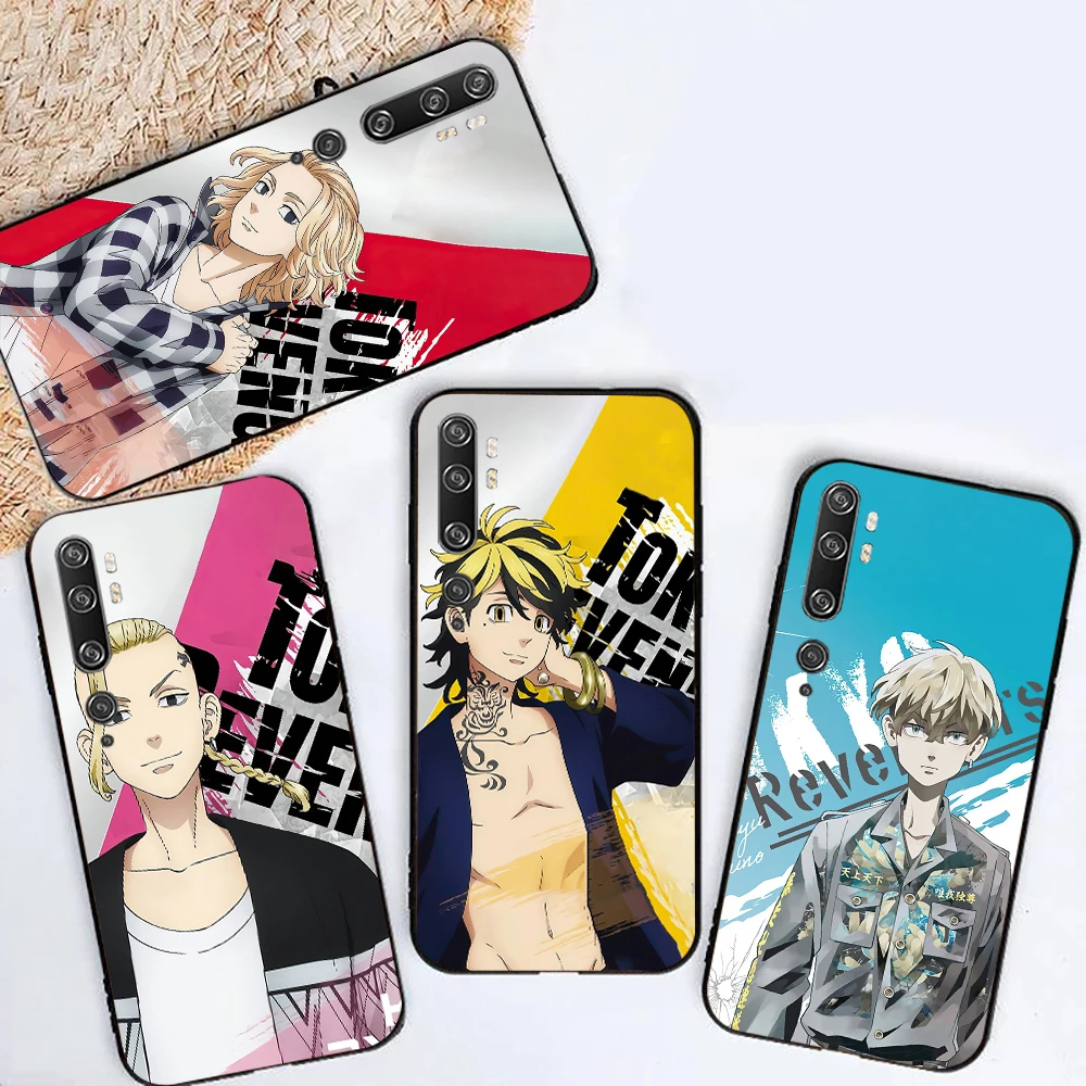 

Japan Anime Tokyo Revenger Phone Case For Xiaomi 10 11 Pro Lite Ultra Note 10 CC9 Pro 10S CC9e Carcasa Soft TPU Funda Back Cover