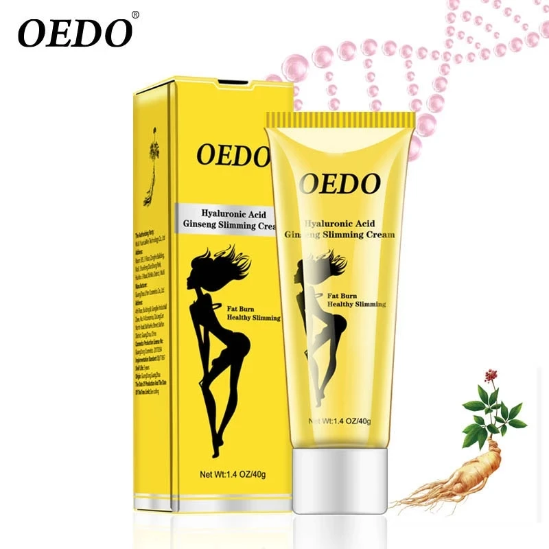 OEDO Гиалуроновая кислота экстракт женьшеня Вес потери крем сжигание жира