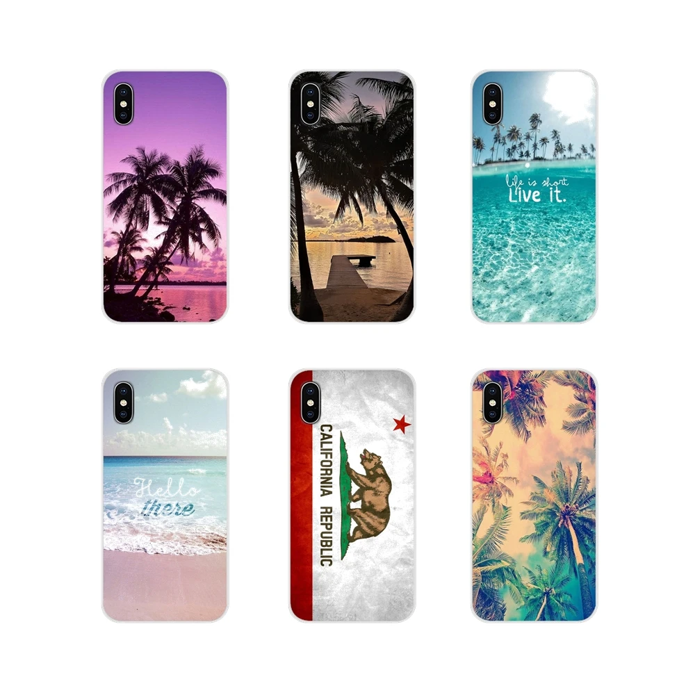 Чехол из термопластичного полиуретана (Калифорния деревья одежда для серфинга