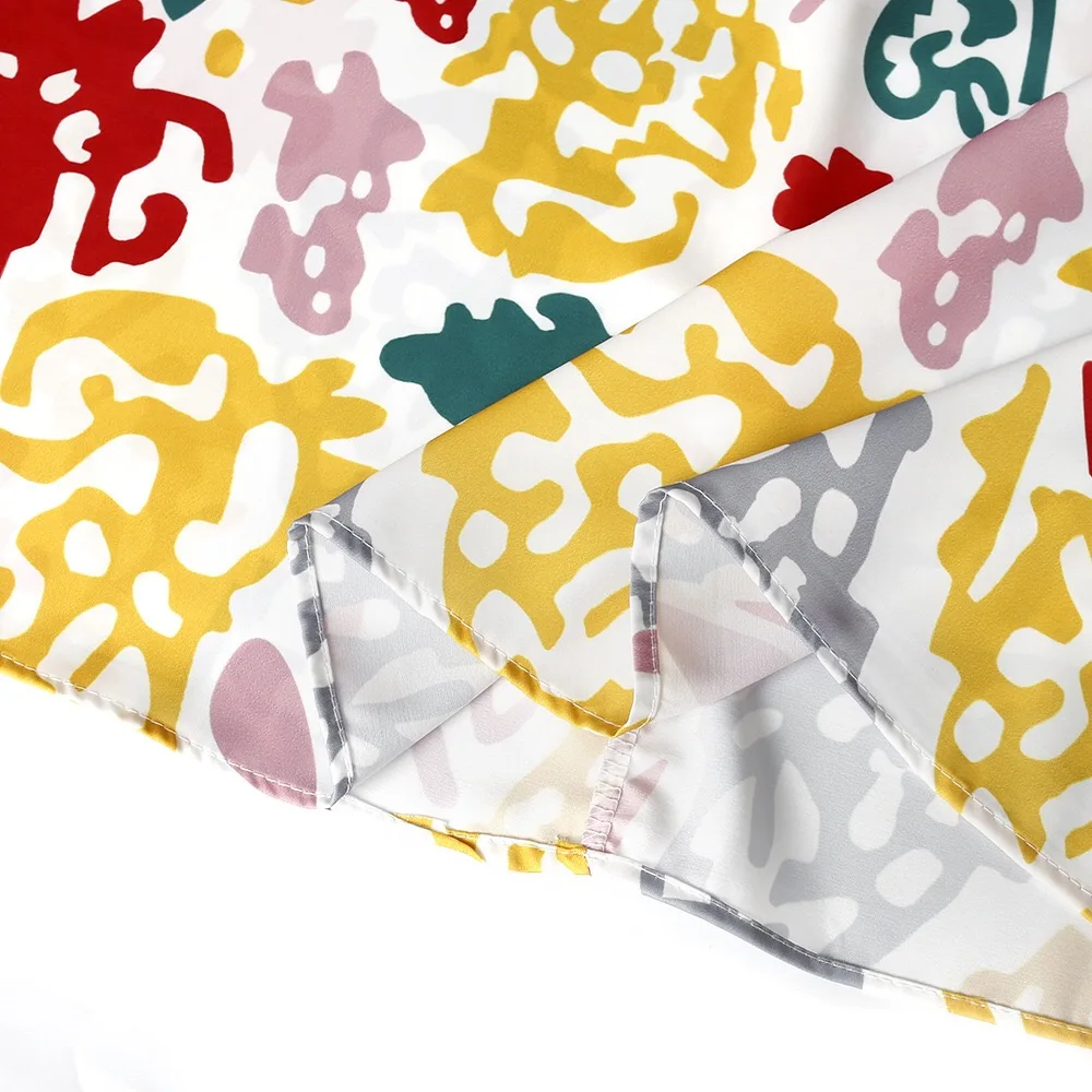 

2021 Summer New Style Clothes Women Long Maxi Dress Printed High Waist Floor Length Elegant Evening Night Party Vestidos Mujer