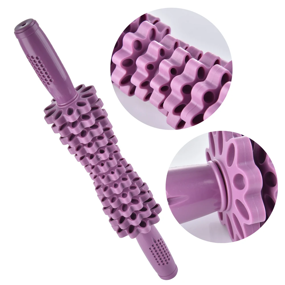 

Anti Cellulite Body Gym Muscle Massager Stick Trigger Point 3D Gear Yoga Stick Body Massage Relax Pain Relief Roller
