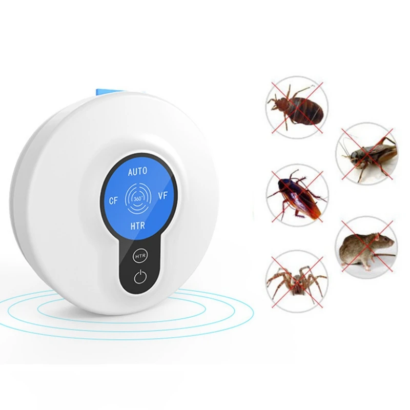 

Multifunctional Electronic Liquid Crystal Display Mosquito Repellent Ultrasonic Mosquito Repellent US PLUG