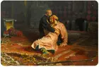 Плакат Ilya Repin, 4 жестяных вывески, винтажный металлический, 20x30 см
