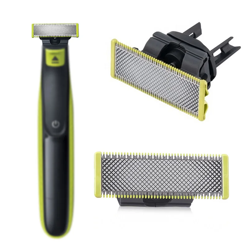 Men Manual Beard Shaver Head Replacement Blade Trimmer Blades Spare Parts For QP210-QP6523 OneBlade Razor | Красота и здоровье