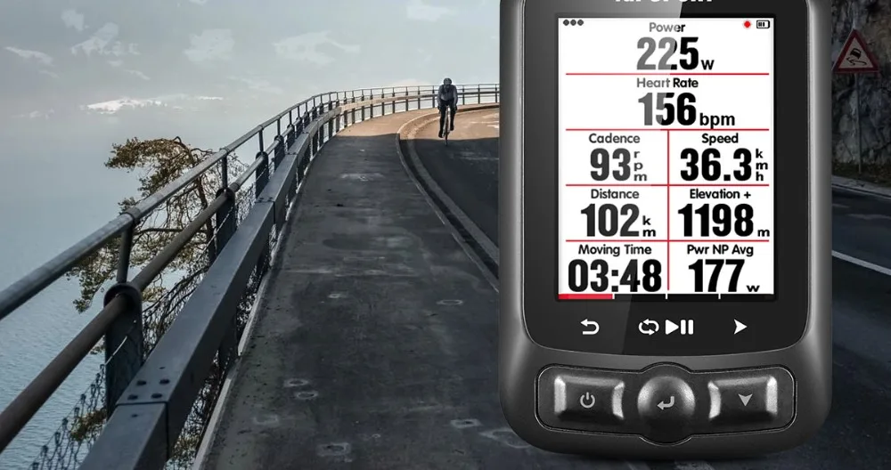 I gps порт iGS618 gps Велосипедный компьютер Спидометр IPX7 с аксессуарами