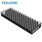 Теплоотвод M.2 SSD NVMe, радиатор M2 2280 SSD, жесткий диск, алюминиевый радиатор с термоподкладкой для настольного ПК, охладитель, термопрокладка