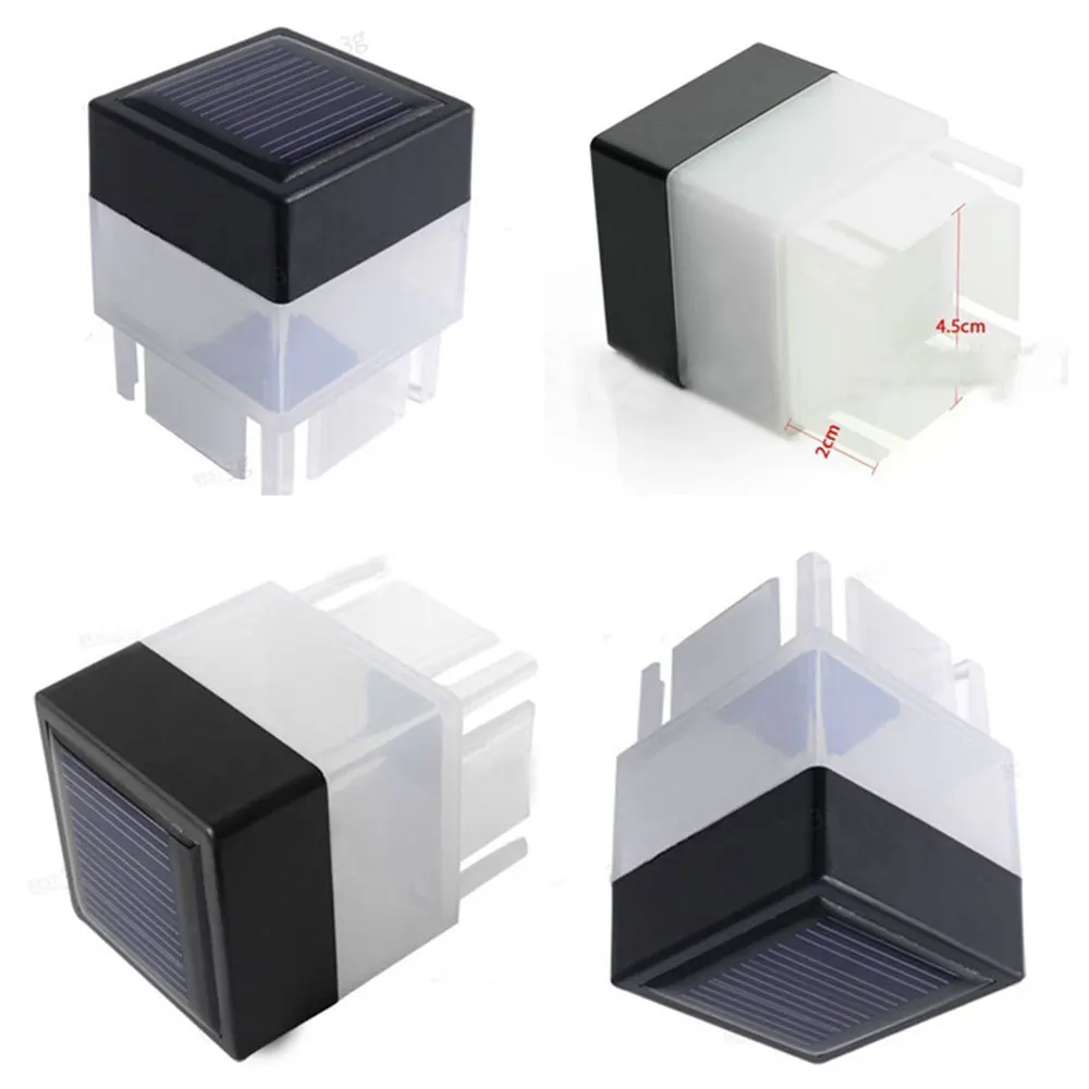 Солнечная Светодиодная лампа на солнечных батареях квадратная