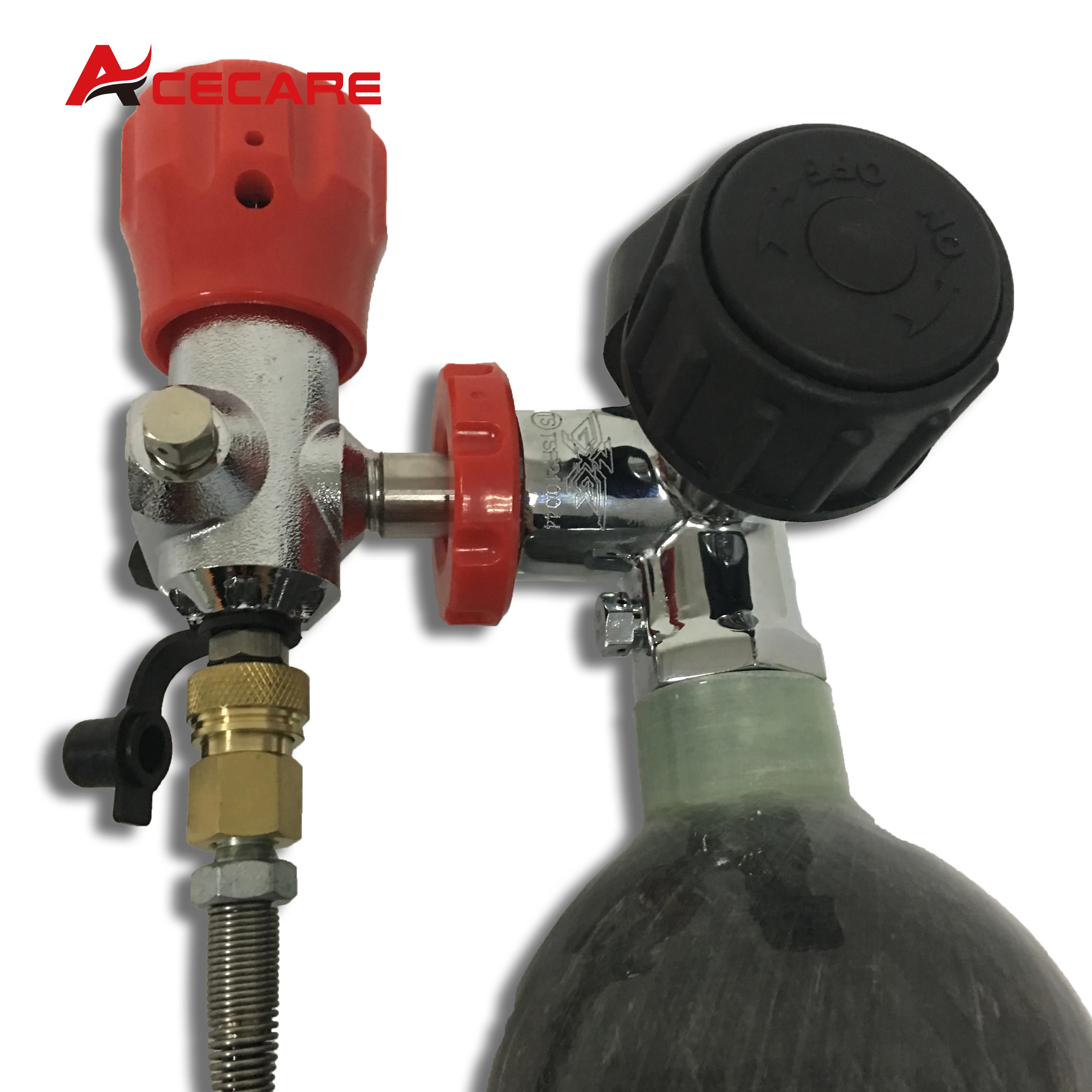 Acecare 2L/3L Hpa Pcp резервуар для подводного плавания Воздушный бак винтовка бутылка