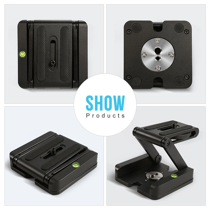 Гибкий штатив для камеры Z панорамирование и наклон алюминиевый складной