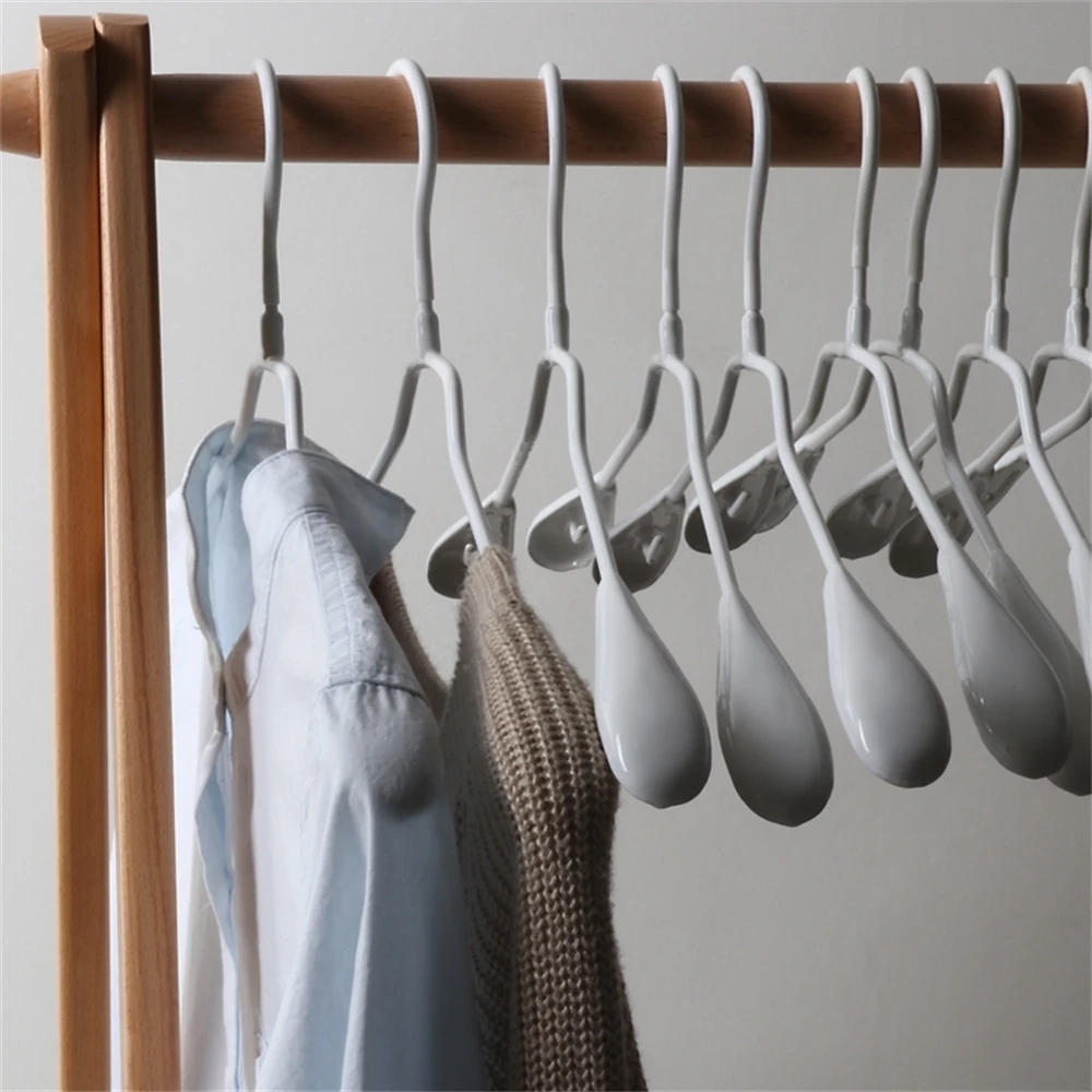 Белая креативная Антискользящая вешалка для одежды в Корейском стиле
