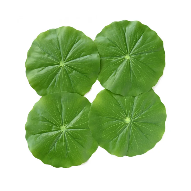 1 шт. искусственные листья лотоса в деревенском стиле | Дом и сад