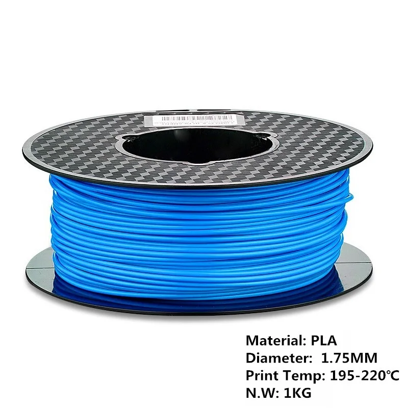 Нить для 3D-принтера EasyThreed нить PLA 1 75 мм мерный +/-0 05 кг синий материал 3d-печати