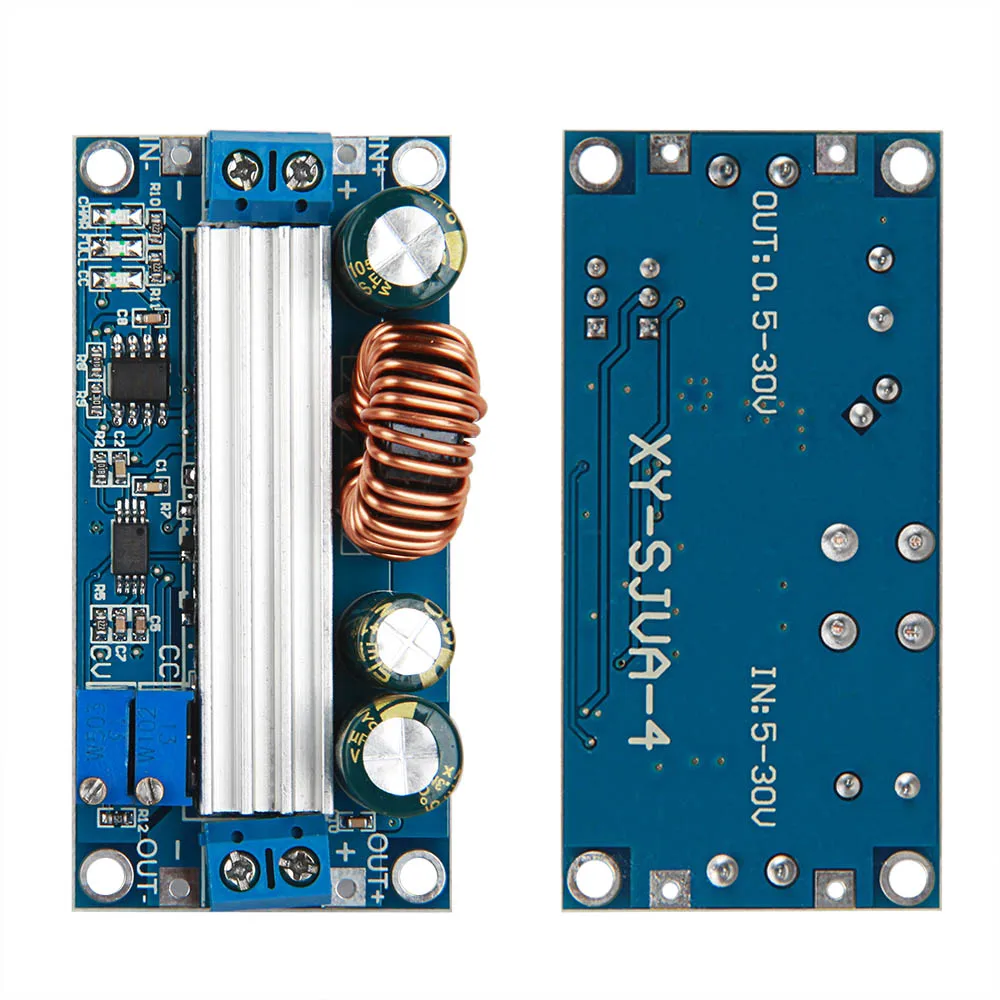 Регулируемый Автоматический Бак Boost модуль постоянного напряжения тока