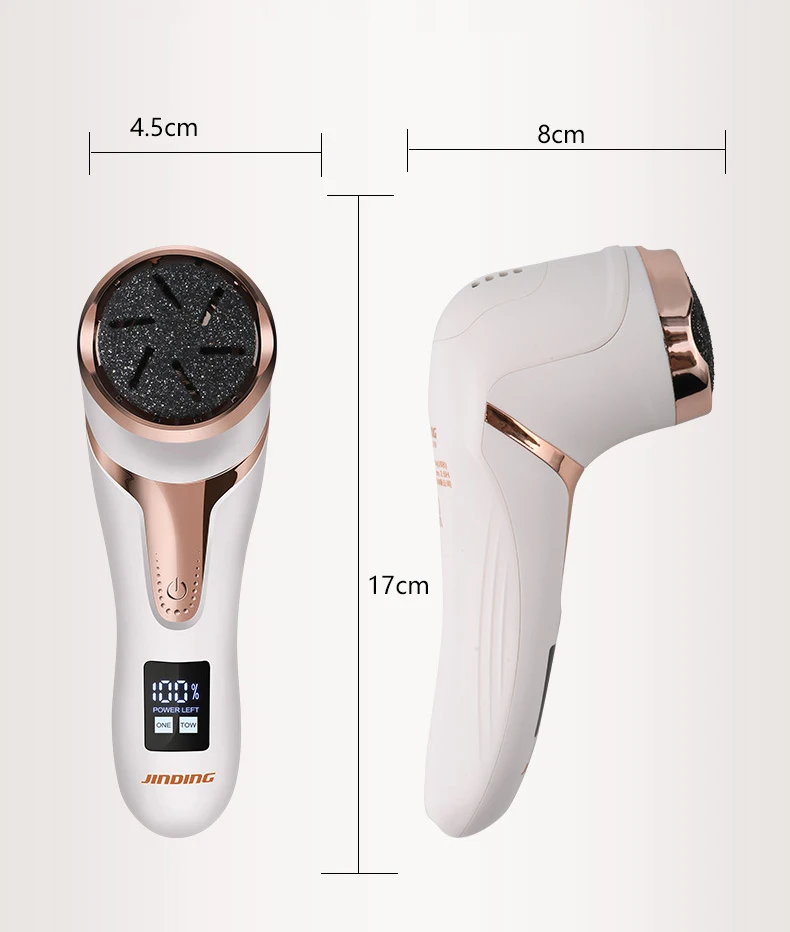 

Rechargeable Electric Foot Peeler Pedicure Callus Remover Foot Grinder Calluses Exfoliating Vacuum Cleaner Peeling Machine LCD