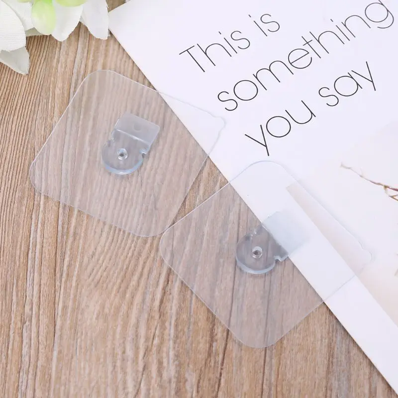 2 шт сверхмощный бесшовный самоклеющийся крючок настенная вешалка висячий