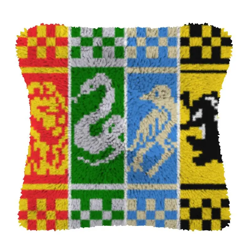 

Animal Cartoon DIY Segment Embroidery Material Latch Hook Handcraft Carpet Embroidery Latch Hook Rug Kits