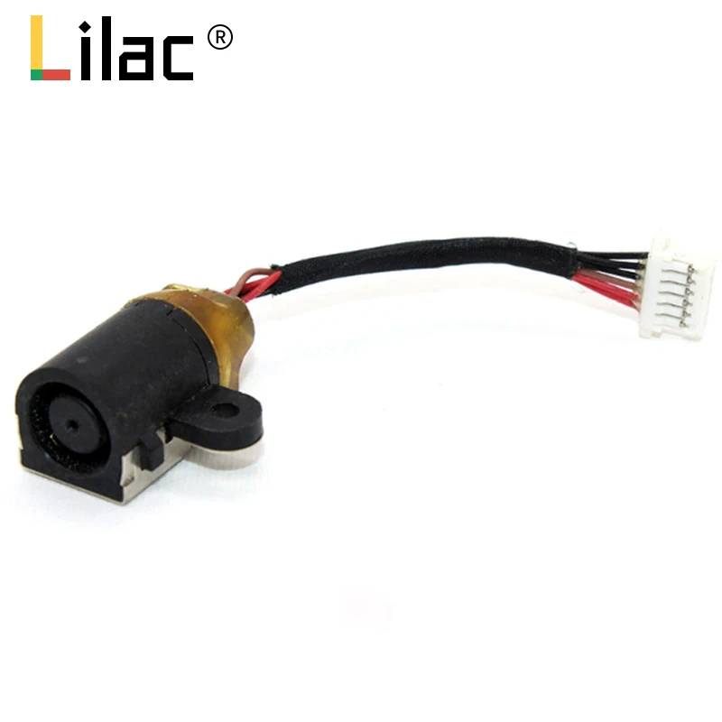 Разъем питания постоянного тока с кабелем для ноутбука HP EliteBook Folio 9470M 9480M порта