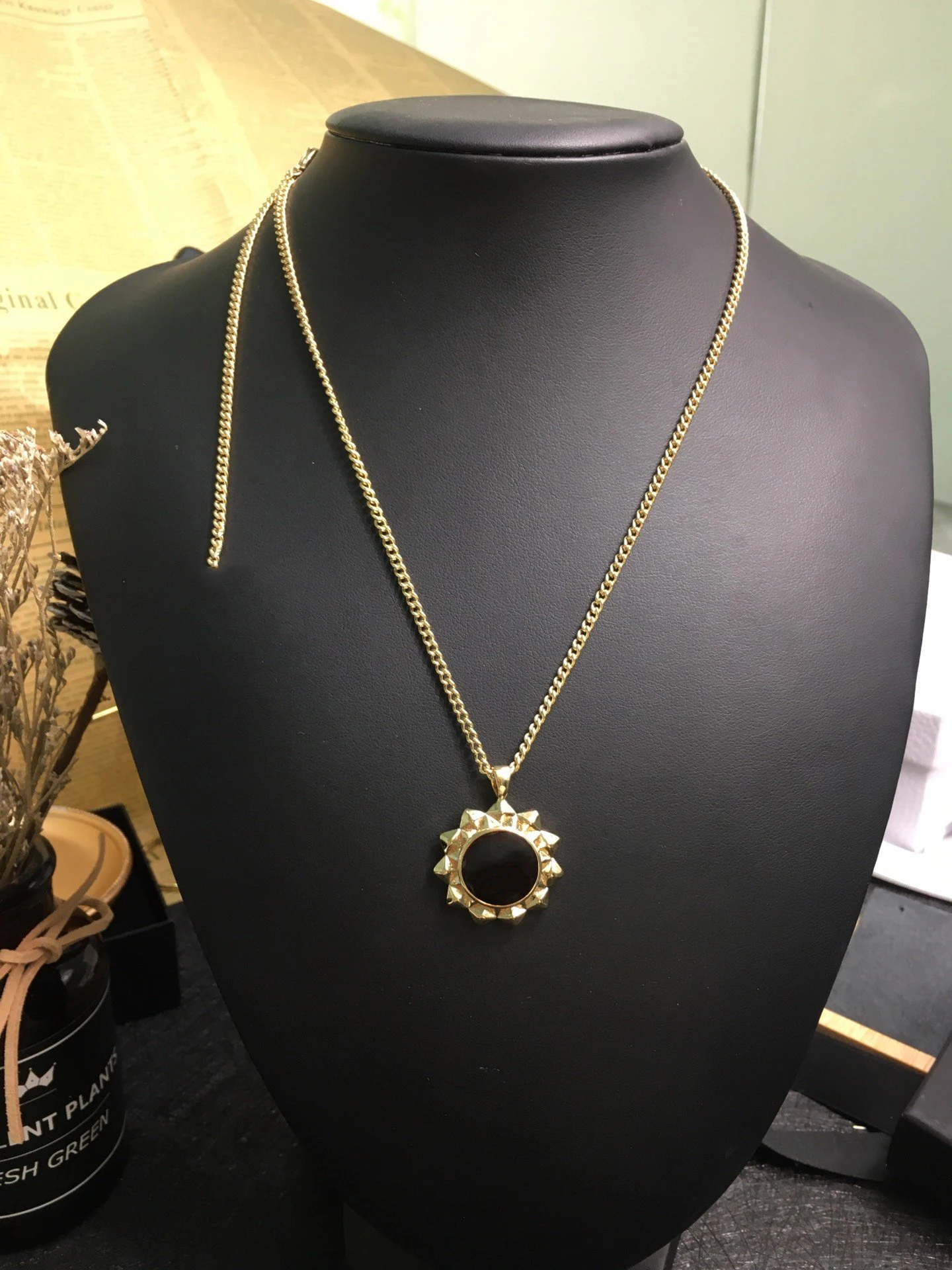 

Лидер продаж 2021, Брендовое ожерелье с подсолнухом и бриллиантами, ювелирные изделия из стерлингового серебра Seiko, индивидуальное изготовле...