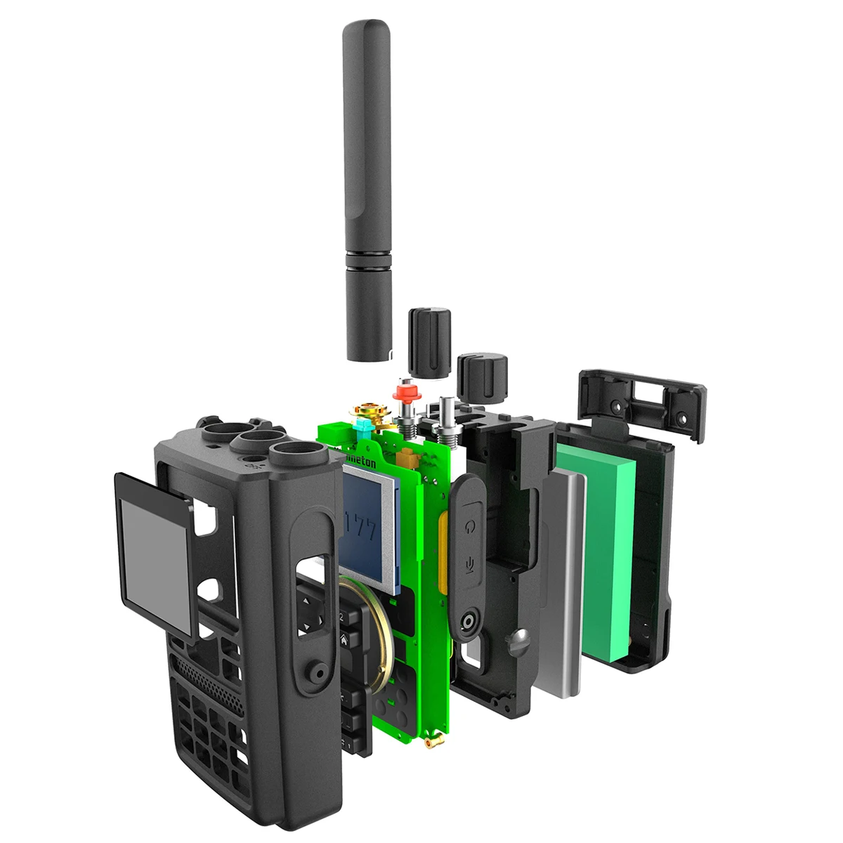 Рация ABBREE с GPS 6 полос 999CH многофункциональная VOX DTMF SOS ЖК дисплей цветным дисплеем