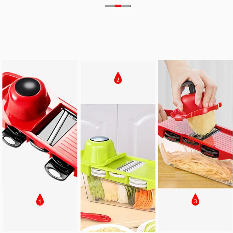 Овощерезка измельчитель овощерезка Терка 6 в 1 для резки овощей