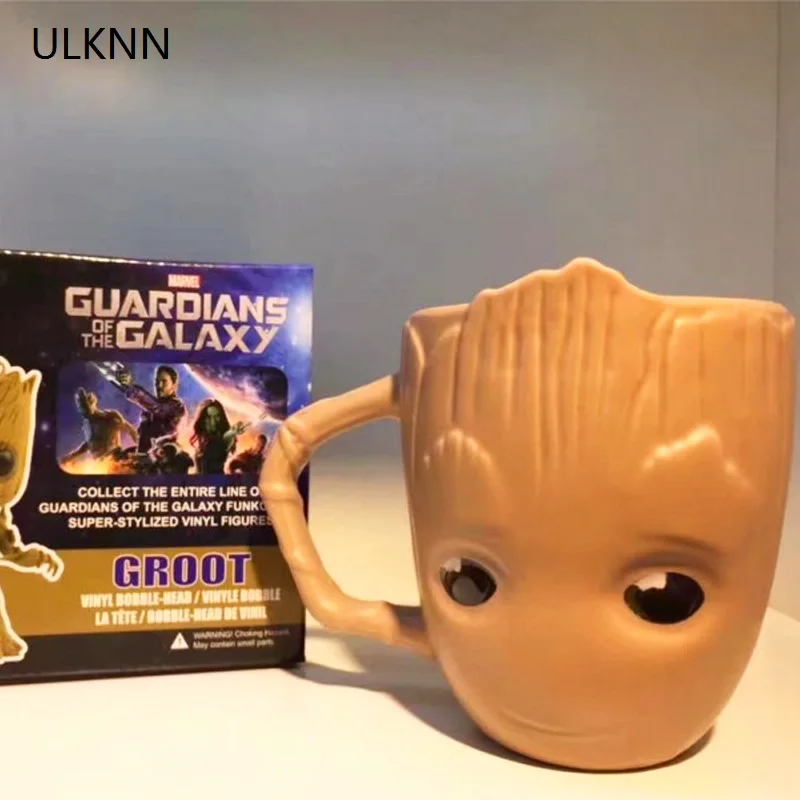 ULKNN креативные Мстители Лига 3D дизайн Q стиль Грут фигурки модель керамическая