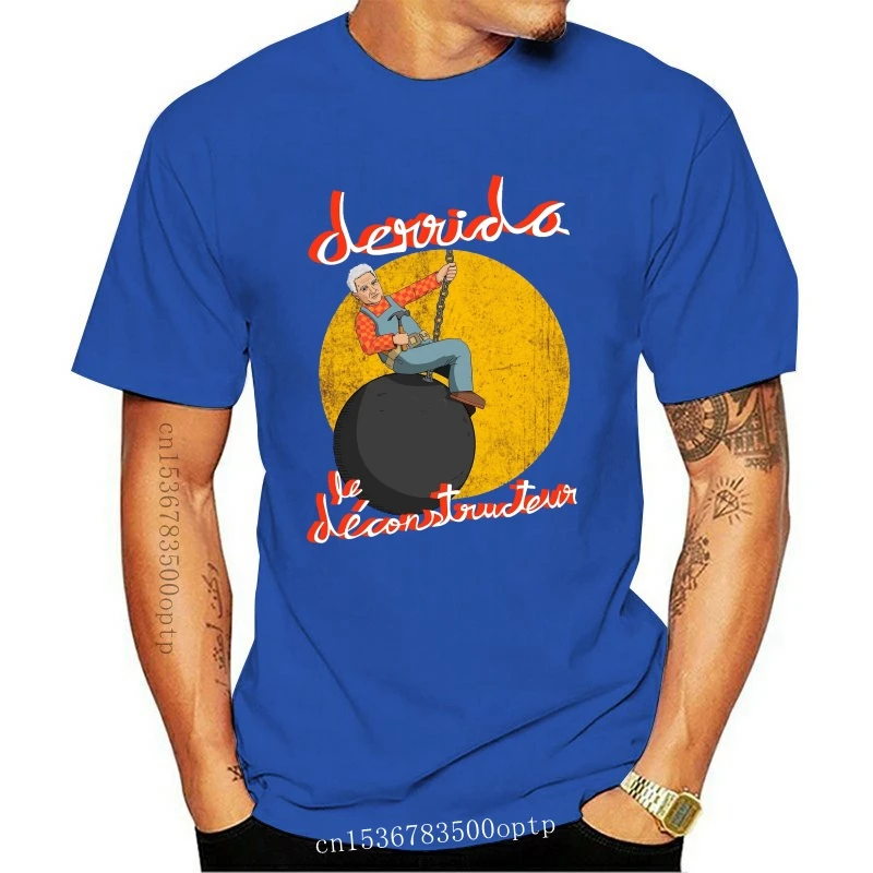 

New Miley Cyrus T Shirt Derrida Le Dconstructeur T-Shirt Short Sleeves Plus size Tee Shirt Mens Print 100 Percent Cotton Tshirt