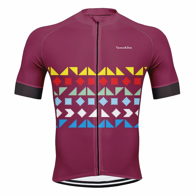 2019 команда RUNCHITA Велоспорт Джерси Мужская облегающая боди с коротким рукавом MTB