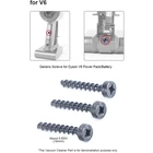 3 шт., шурупы для пылесоса Dyson V6 V7 V8 V10 V11