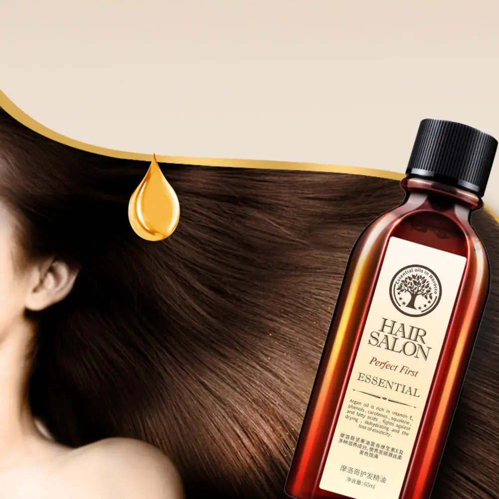 60 мл многофункциональный уход за волосами и кожей головы масло для волос