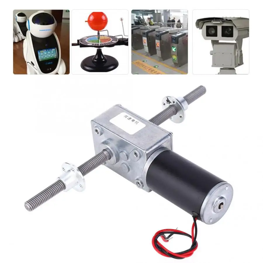 Электродвигатель постоянного тока M8 с двойным валом мотор редуктор высоким