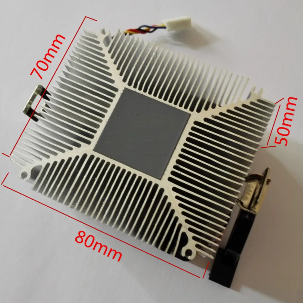 2019 Новый 10 Вт-200 Вт Чистый алюминий с вентилятором DC12V cob Светодиодный радиатор