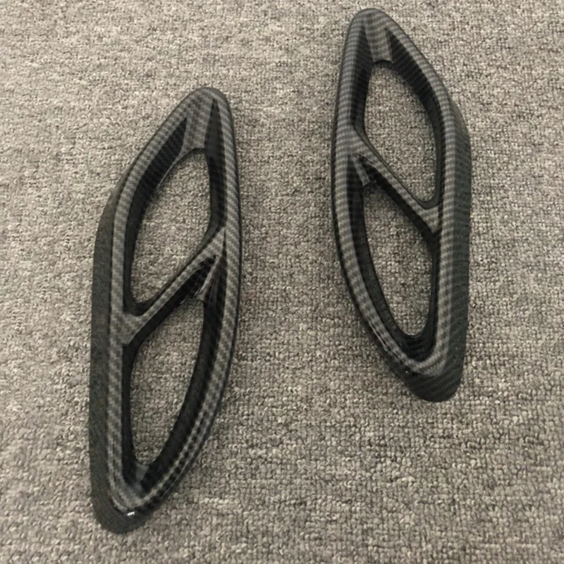 AU04-углеродного волокна Задний Выхлопной Трубы палка отделкой вытяжная панель