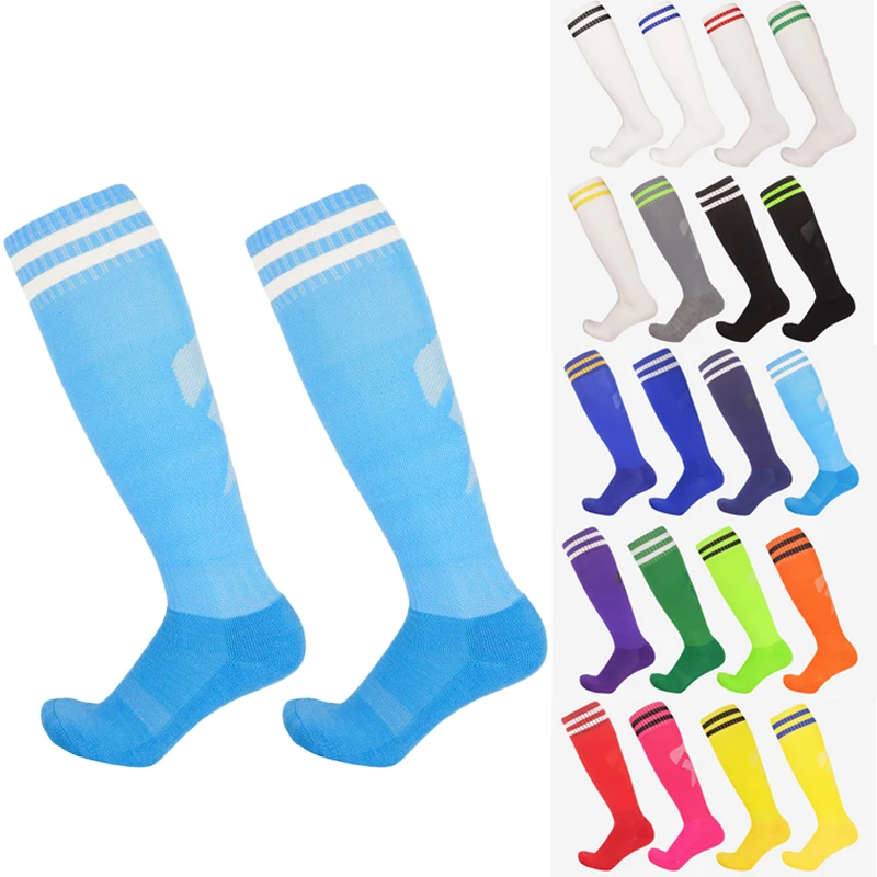 Football Compression Socks Kid Stockings Anti Slip Soccer Men Sports Socks Cycling Cotton Calcetines The Same Type As The Trusox