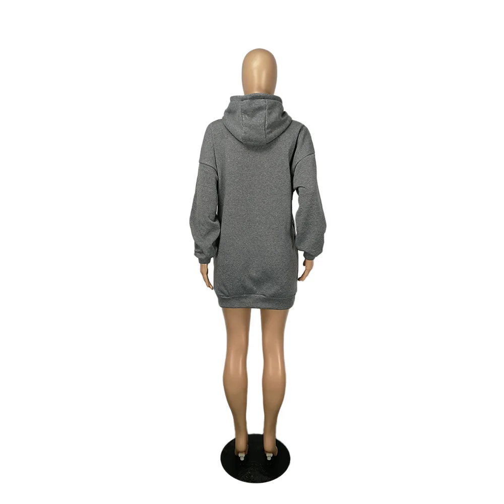 

Leopard Mouth Lip Print Women Hoodie Sweatshirt 2021 Autumn Clothing Long Lantern Sleeve Hooded Long Tops Autumn Winter Hoodies