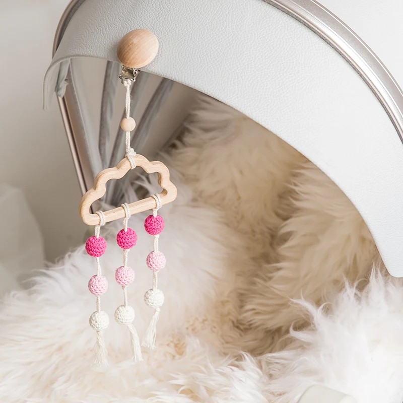 

1 шт. Еда Класс буковая древесина облако Прорезыватель крючком бусины Соска-пустышка клипсы поделки из дерева для изготовления ювелирных из...