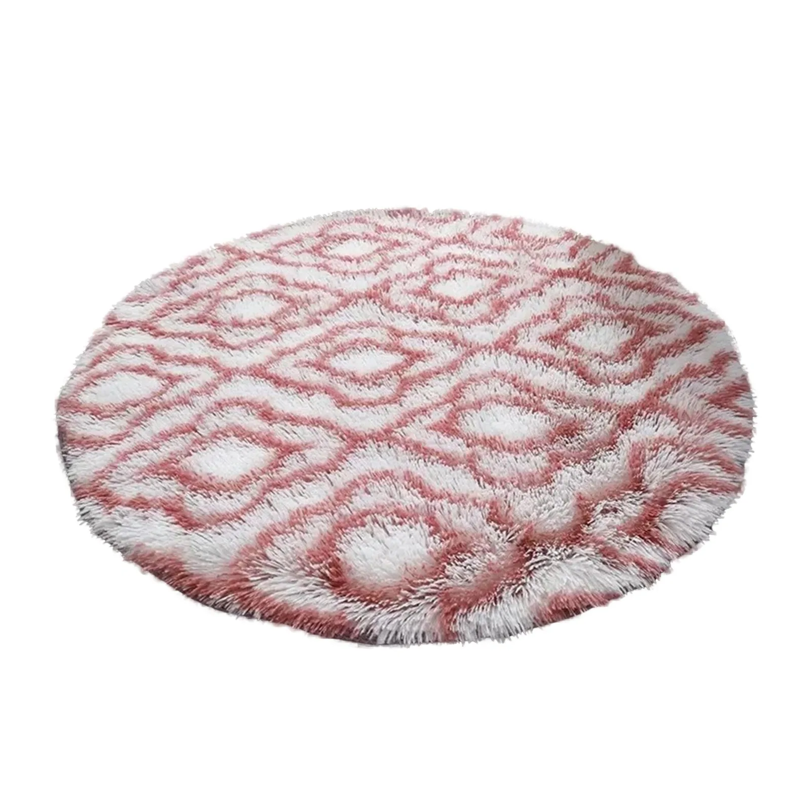 

Carpet Bedroom Floor Mat Round Plush Rugs Artificial Wool Hairy Carpet Faux Floor Mat Soft Fur Plain Fluffy Area Rug Living Room
