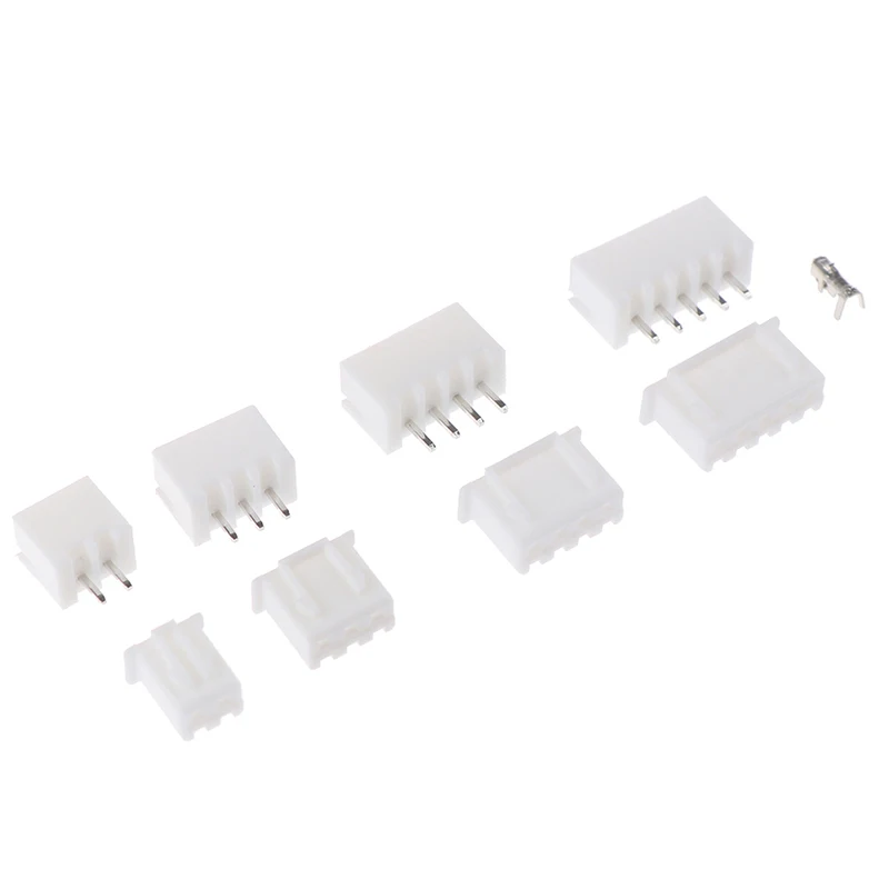 Новый комплект горячего JST-XH 2/3/4/5 pin XH2.54 ММ Клеммная колодка PCB заголовок провода
