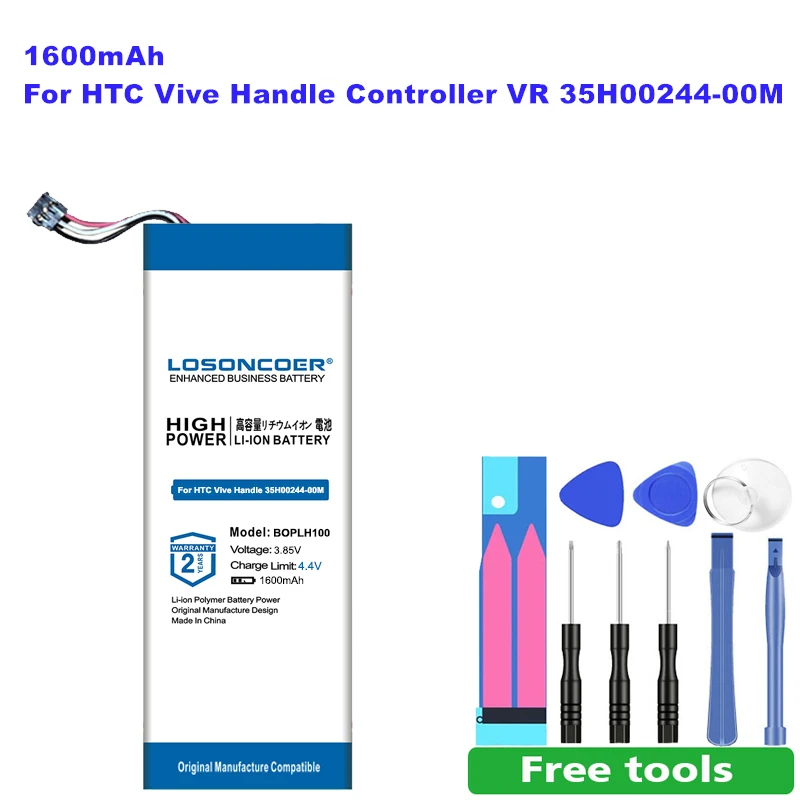 LOSONCOER BOPLH100 35H00244 00M VR голова виртуальной реальности стеклянная батарея 1600 мАч для