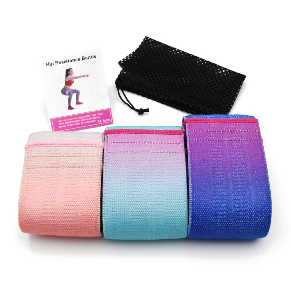 Фитнес набор эспандеров эластичная сила резиновые петли полоса тренировки