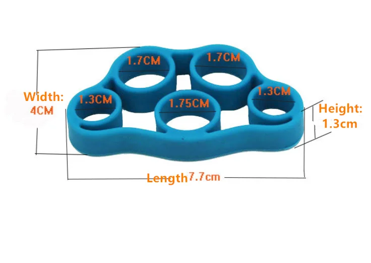 Рука захват силиконовый палец экспандер упражнения Рукоятка Сила запястья
