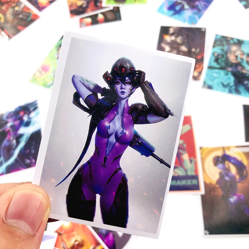 25 шт. классические съемки игра Overwatch наклейки Скрапбукинг для Скейтбординг гитары мотоцикл Чемодан Нагель наклейки
