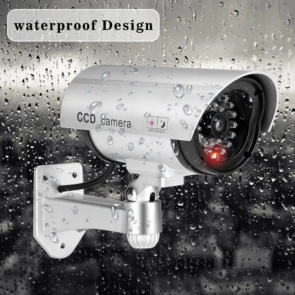 

camera security CCTV outdoor waterproof Emulational Decoy IR LED wifi Flash Red Led dummy video surveillance Camera