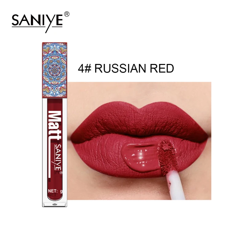 

Mist Velvet Lip Glaze Velvet Air Texture Waterproof No Makeup No Fading Lip Glaze Lipstick Long Lasting Lip Gloss TSLM2