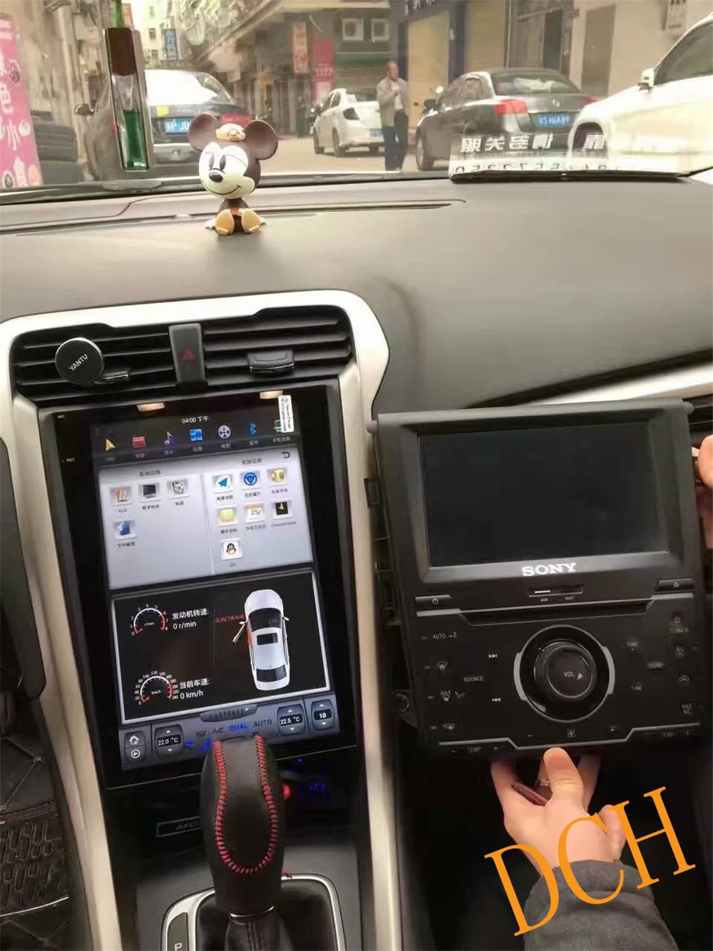 12 1 ''вертикальный автомобильный DVD-плеер в стиле tesla Android 11 GPS-навигация для Ford