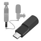 Переходник 3,5 мм микрофонный аудио адаптер для камеры DJI Osmo Pocket конвертер для микрофона