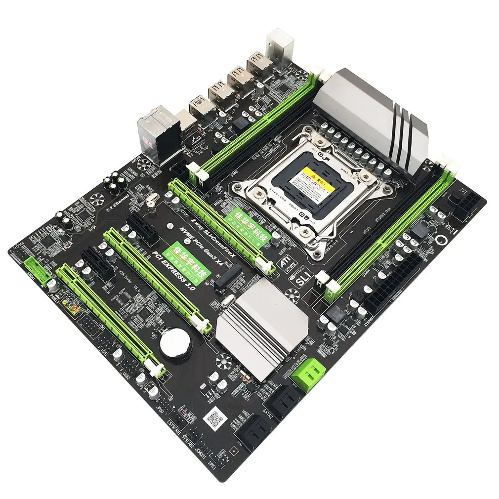 X79T DDR3 настольных ПК материнская плата LGA 2011 Процессор компьютер 2 канала игровые Поддержка M.2 E5-2680V2 i7 SATA 3,0 USB 3,0 для Intel B75