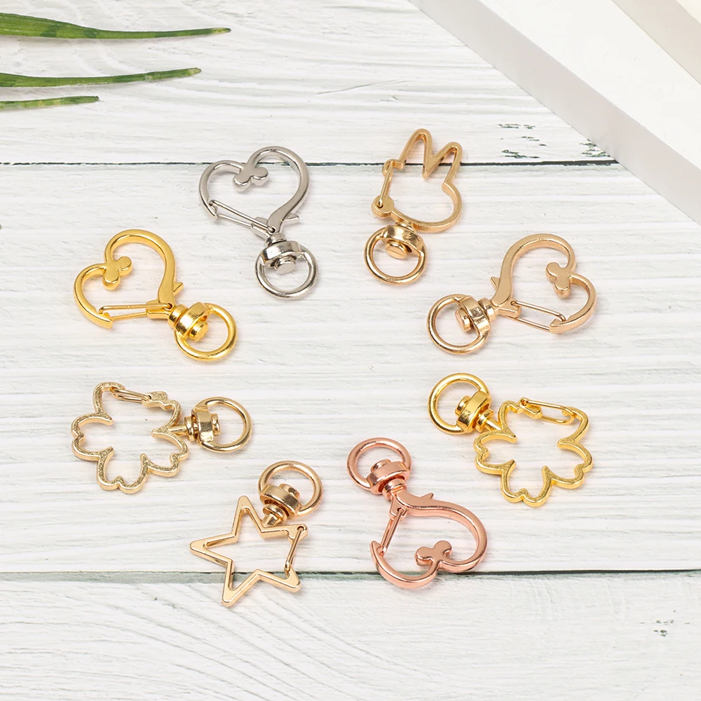 5 шт. Новый карабин триггер зажимы пряжки брелок омара застежка крючки для